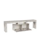 Meuble TV Enclave marbre freesia - 180x50x31.3 cm