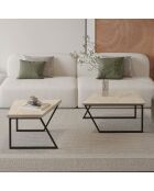 Table basse Verona travertin