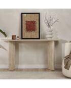 Console Sira travertin - 150x75x35 cm