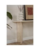 Console Sira travertin - 150x75x35 cm