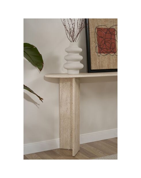 Console Sira travertin - 150x75x35 cm