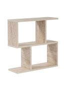 Table d'appoint Life travertin - 60x60x20 cm