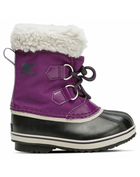 Bottes d'hiver Enfant Yoot Pac Nylon violettes