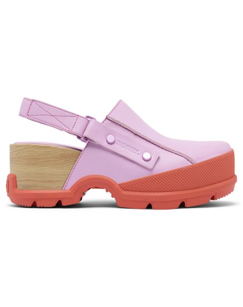 Chaussures décontractées Roam'N Clog Rbr violettes - Talon 6 cm