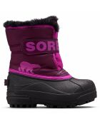 Bottes d'hiver Enfant Snow Commander violettes