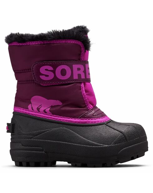 Bottes d'hiver Enfant Snow Commander violettes