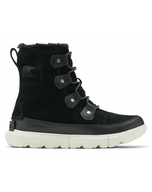 Bottes lifestyle Sorel Explorer Ii Joan Faux Fur Wp noires