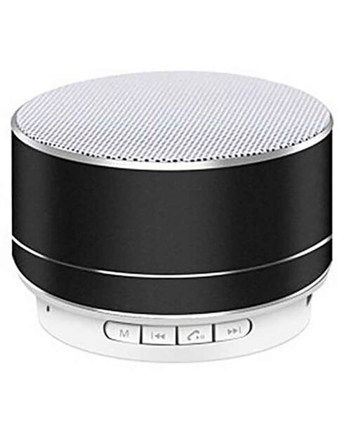 Haut-parleur Bluetooth Reekin noir - D.7x5 cm