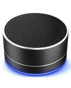 Haut-parleur Bluetooth Reekin noir - D.7x5 cm