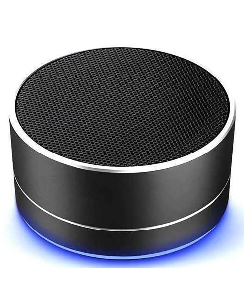 Haut-parleur Bluetooth Reekin noir - D.7x5 cm