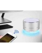 Haut-parleur Bluetooth Reekin noir - D.7x5 cm