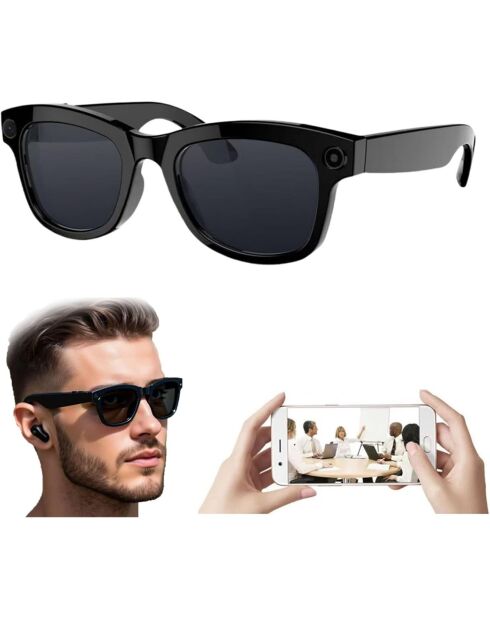 Lunettes intelligentes multifonctions NASA édition GRAVITY noires