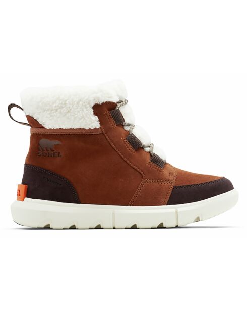 Bottes lifestyle Sorel Explorer Ii Carnival Cozy Wp marron