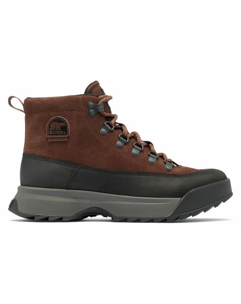 Bottes d'hiver  en Velours de Cuir Scout 87 Pro Boot Plus Wp marron
