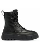 Bottes décontractées Caribou X Boot Lace Wp noires