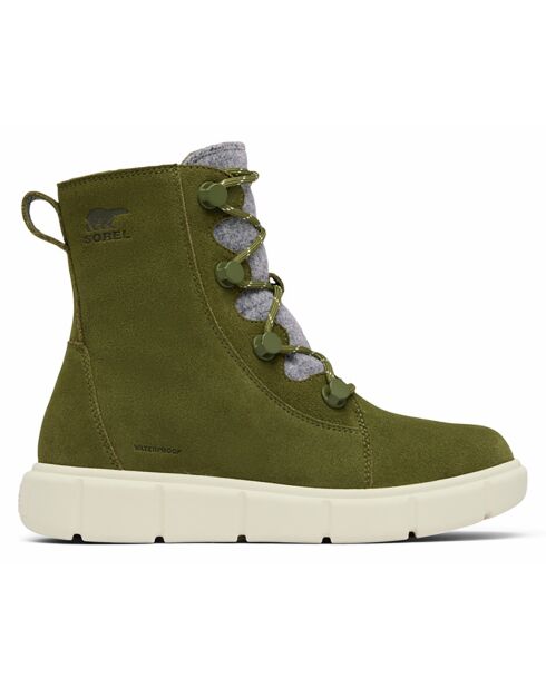 Bottes lifestyle Sorel Explorer Iii Joan Wp vertes