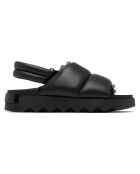 Sandales plates Viibe Slingback noires