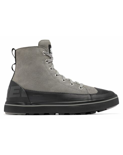 Baskets en Velours de Cuir Cheyanne Metro Ii Sneak Wp grises