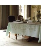 Nappe 100% Lin Venezia beige cendré