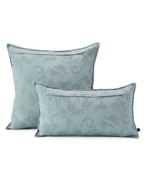 Housse de coussin 100% Lin Symphonie Baroque fumée