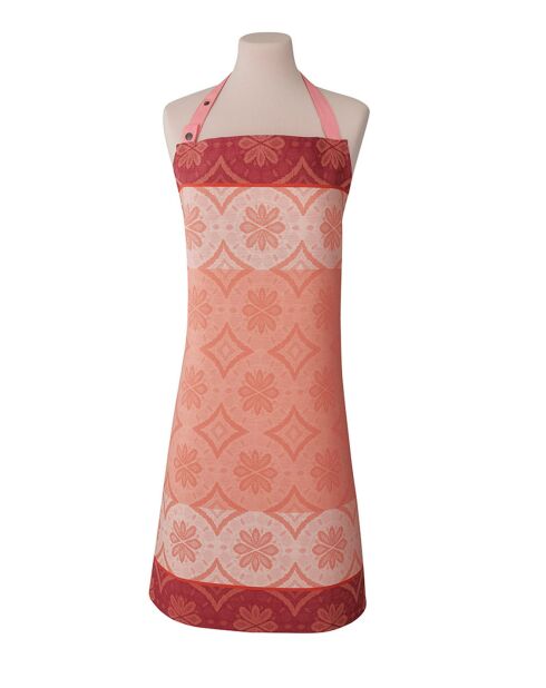 Tablier Arrière-pays pêche - 80x96 cm