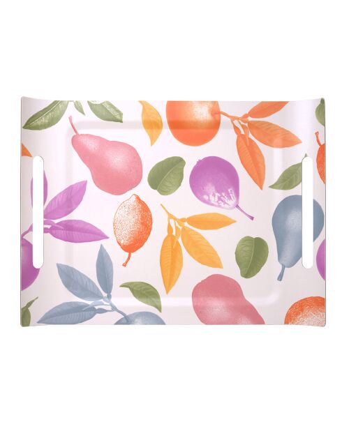 Plateau en bois Arrière-pays multifruits - 58x42 cm