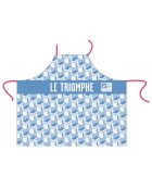Tablier Arc bleu - 80x96 cm