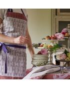 Tablier Pâtisseries Françaises framboise - 80x96 cm