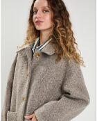 Manteau Suzanne gris