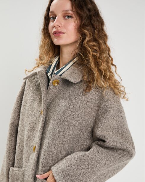 Manteau Suzanne gris