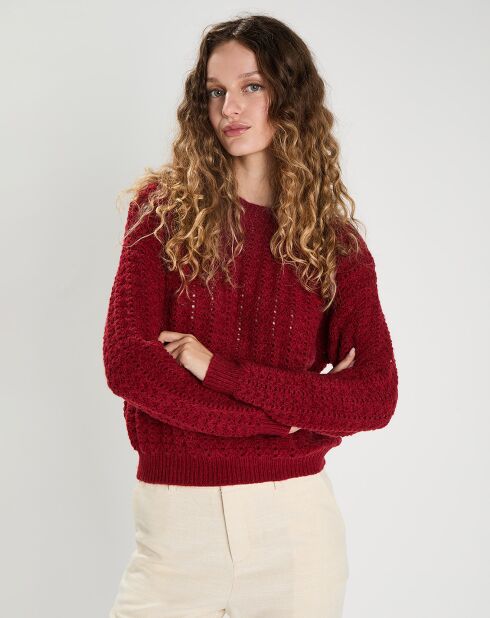 Pull Lou rouge