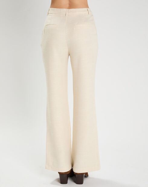 Pantalon Camille crème