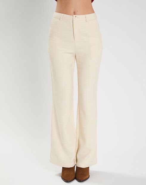 Pantalon Camille crème
