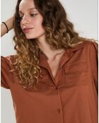 Chemise  Perrine marron