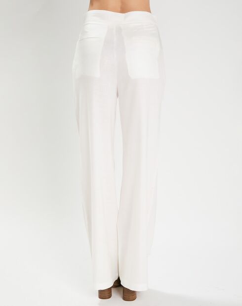 Pantalon Félicie blanc