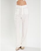 Pantalon Félicie blanc