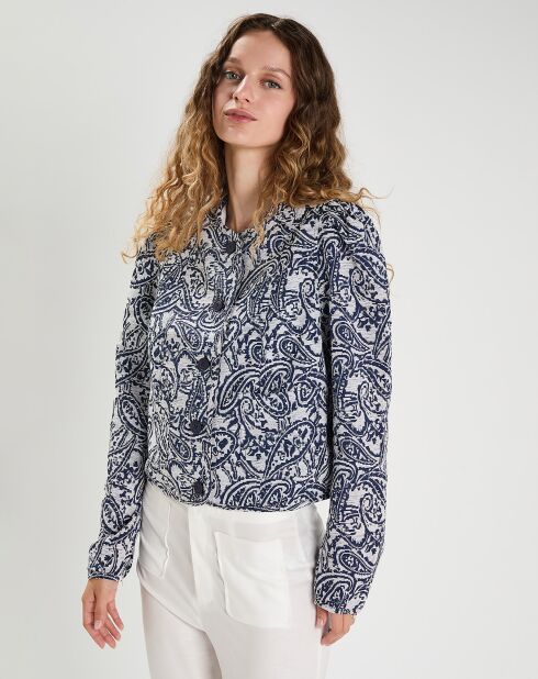 Veste Anais bleue
