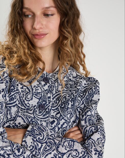 Veste Anais bleue