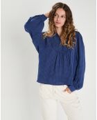 Blouse Elena bleue