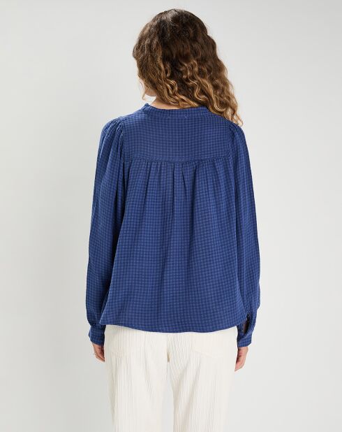 Blouse Elena bleue