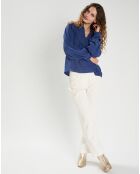 Blouse Elena bleue