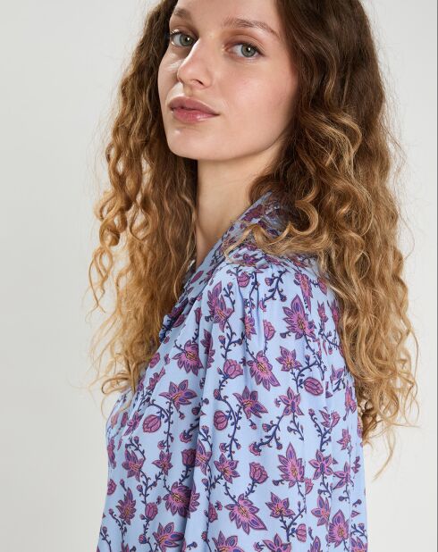 Chemise  Paola bleue