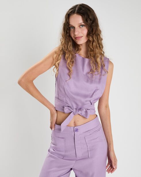 Top Laurence violet