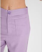 Pantalon Félicie violet