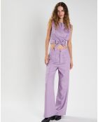 Pantalon Félicie violet