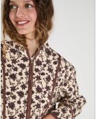 Veste matelassée Marina crème