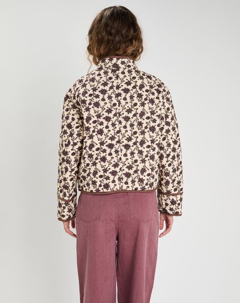 Veste matelassée Marina crème
