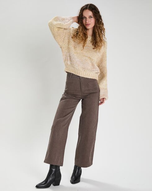 Pantalon Lola taupe