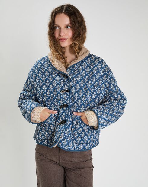 Veste matelassée Jennfier bleue