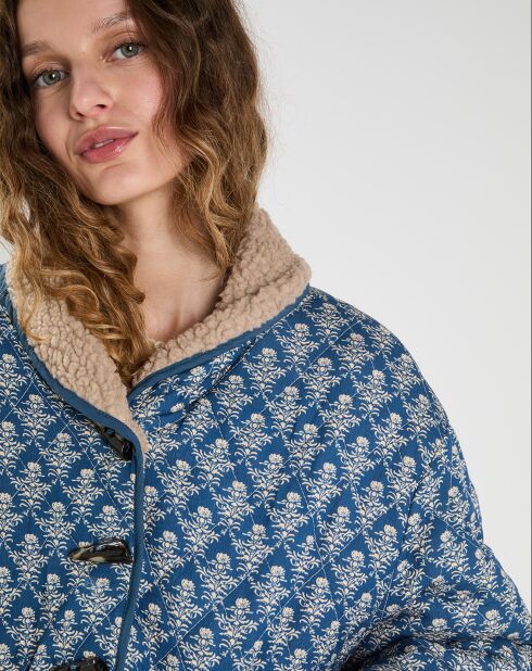 Veste matelassée Jennfier bleue